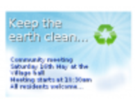 Free download Clean Earth flyer Microsoft Word, Excel or Powerpoint template free to be edited with LibreOffice online or OpenOffice Desktop online