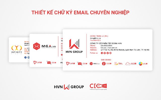 CKE Chữ ký Email chuyên nghiệp  from Chrome web store to be run with OffiDocs Chromium online