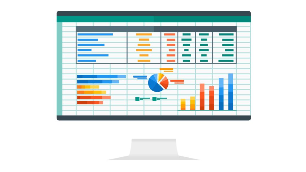 Komputer Excel w Internecie