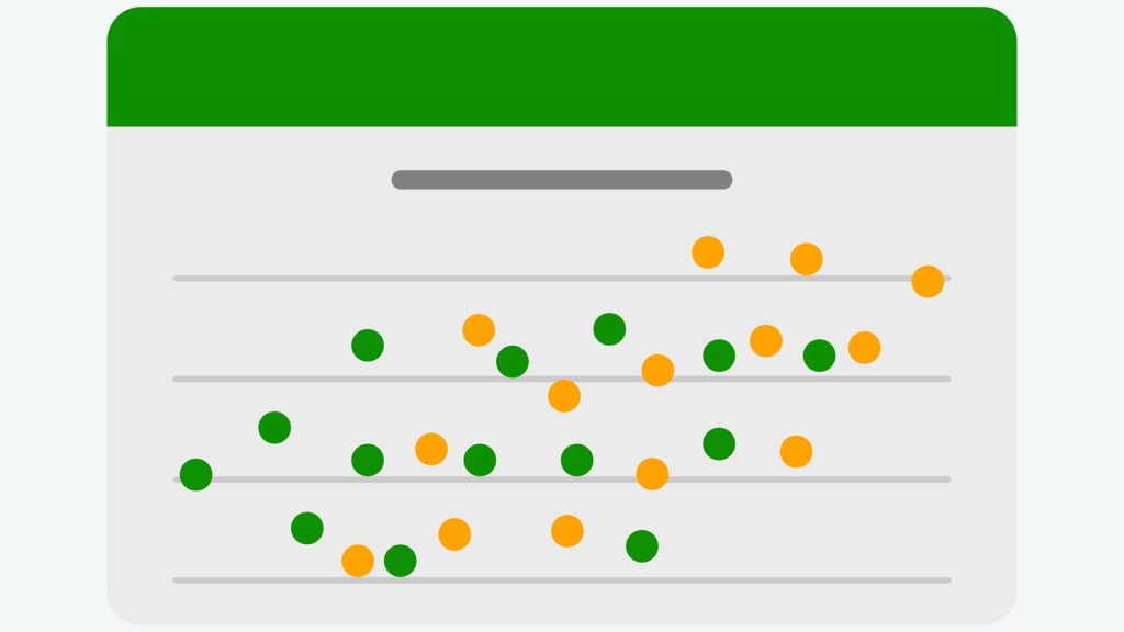 scatter plot in excel