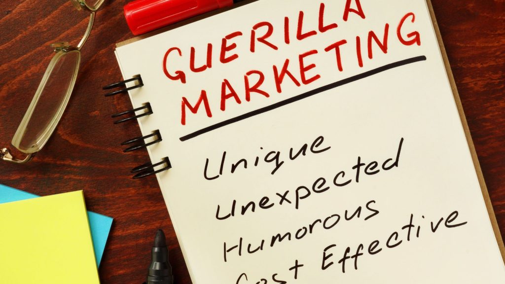 Esempi di guerriglia marketing