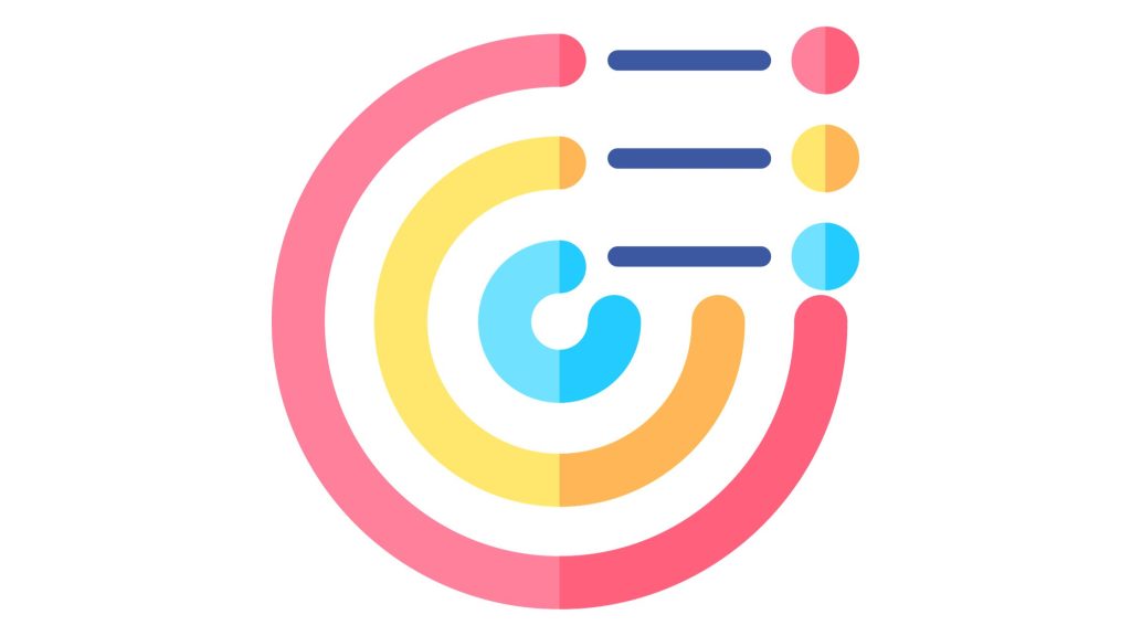 Colors used for Radial Bar Chart