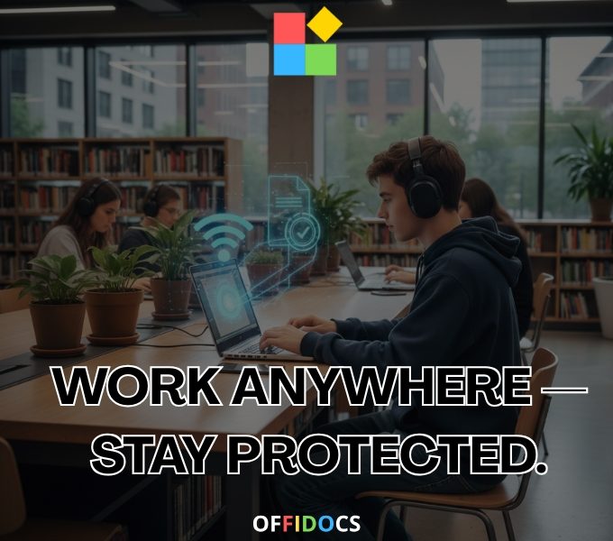 Work anywhere — stay protected.