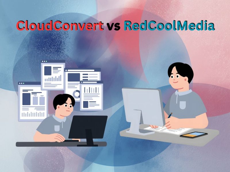 Looking for a quick video conversion online without signing up? We compare CloudConvert vs Redcoolmedia to see which is best for speed, simplicity, and features. Find the right tool for your workflow today!