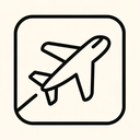 icon_agriculture_airplane_line_art icon preview