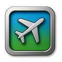 icon_agriculture_airplane_metallic icon preview