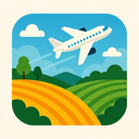 icon_agriculture_airplane_modern icon preview
