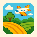 icon_agriculture_airplane_playful icon preview