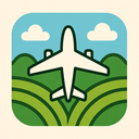 icon_agriculture_airplane_symmetrical icon preview