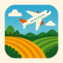 icon_agriculture_airplane_technical icon preview