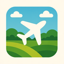 icon_agriculture_airplane_transparent icon preview