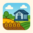 icon_agriculture_bank_cartoon icon preview