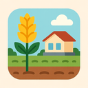 icon_agriculture_bank_flat_pastel icon preview