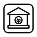 icon_agriculture_bank_monochrome icon preview