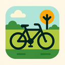icon_agriculture_bicycle_abstract icon preview