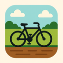 icon_agriculture_bicycle_vector icon preview