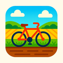 icon_agriculture_bicycle_vibrant_colors icon preview