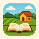 icon_agriculture_book_cartoon icon preview