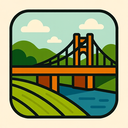 icon_agriculture_bridge_bold icon preview