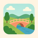 icon_agriculture_bridge_flat_pastel icon preview