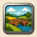 icon_agriculture_bridge_metallic icon preview