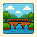 icon_agriculture_bridge_pixel_art icon preview