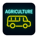 icon_agriculture_bus_neon icon preview