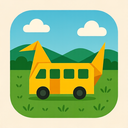 icon_agriculture_bus_origami icon preview