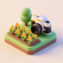 icon_agriculture_camera_3d_isometric icon preview