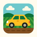 icon_agriculture_car_flat_design icon preview