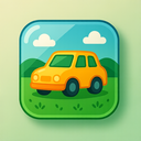 icon_agriculture_car_glassy icon preview