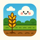 icon_agriculture_cloud_cartoon icon preview