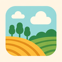 icon_agriculture_cloud_flat_pastel icon preview