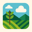 icon_agriculture_cloud_geometric icon preview