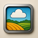 icon_agriculture_cloud_metallic icon preview