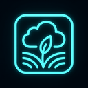 icon_agriculture_cloud_neon icon preview