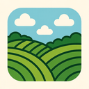 icon_agriculture_cloud_organic_pattern icon preview