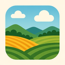 icon_agriculture_cloud_thin icon preview