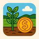 icon_agriculture_coin_bold icon preview