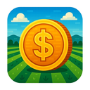 icon_agriculture_coin_digital_glitch icon preview