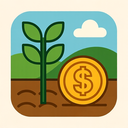 icon_agriculture_coin_geometric icon preview