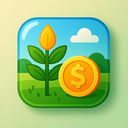 icon_agriculture_coin_glassy icon preview