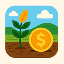 icon_agriculture_coin_modern icon preview