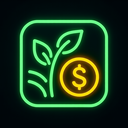 icon_agriculture_coin_neon icon preview