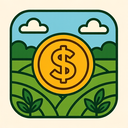 icon_agriculture_coin_organic_pattern icon preview