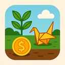 icon_agriculture_coin_origami icon preview