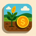 icon_agriculture_coin_shadow_effect icon preview