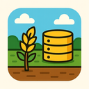 icon_agriculture_database_cartoon icon preview