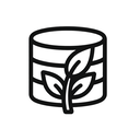 icon_agriculture_database_monochrome icon preview