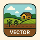 icon_agriculture_database_vector icon preview